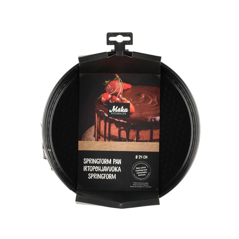 Maku kūkas forma ar noņemamu pamatni 24 cm, 2,5 l