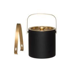 Maku Ledus trauks ar knaiblēm 1,3 l, melns-zelts ,nerūsējošais tērauds,