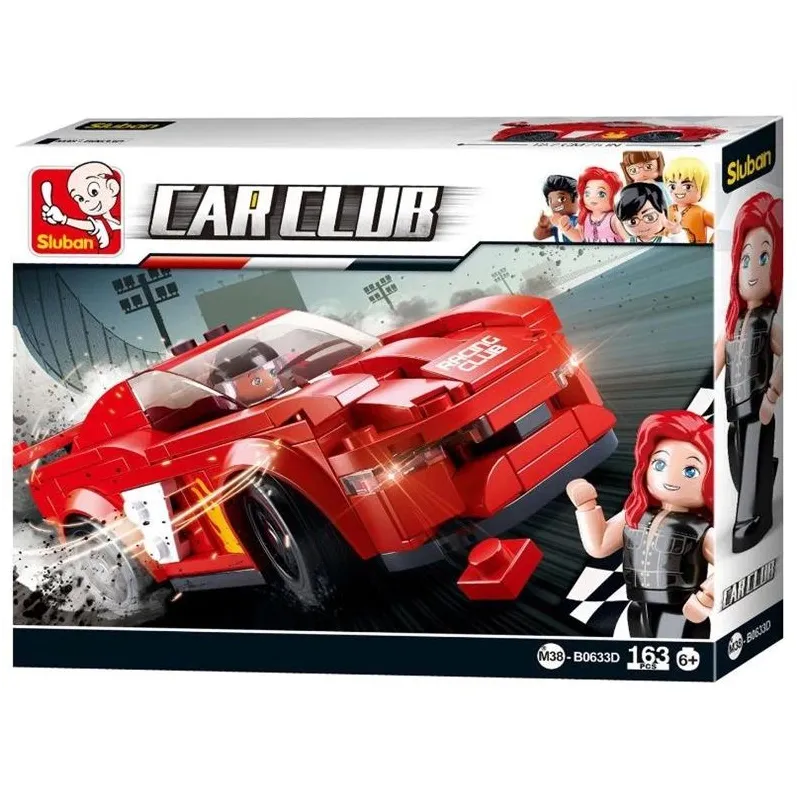 Konstruktors Sluban Club-Bird M38-B0633D, 163 gab.