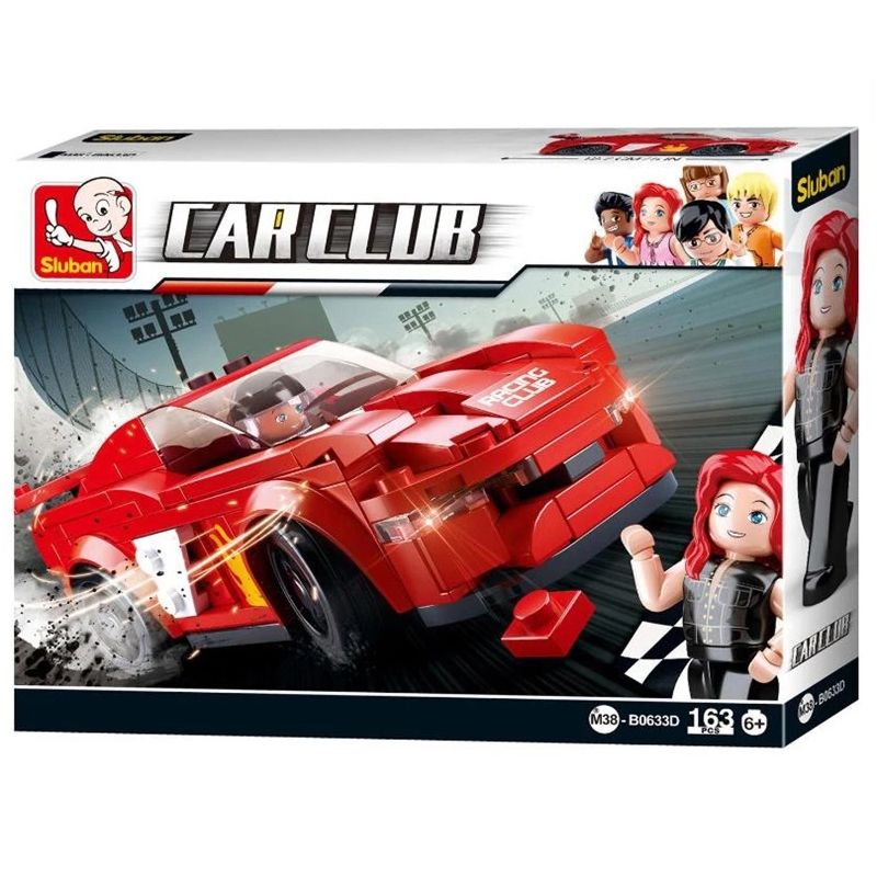 Konstruktorius Sluban Club-Bird M38-B0633D. plastikas