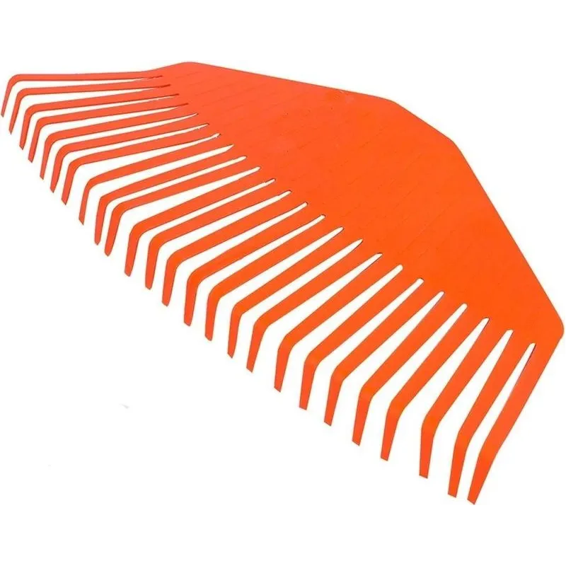 Grābeklis vēdekļa Okko VG148, bez kāta, 510 mm, oranža krās.