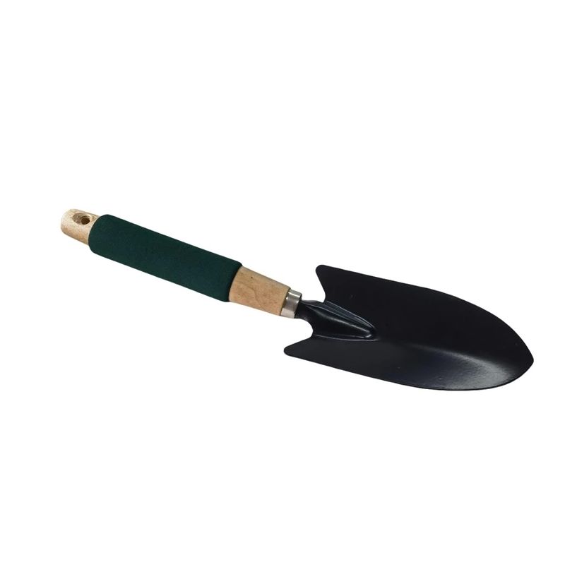 Garden mini trowel wooden handle