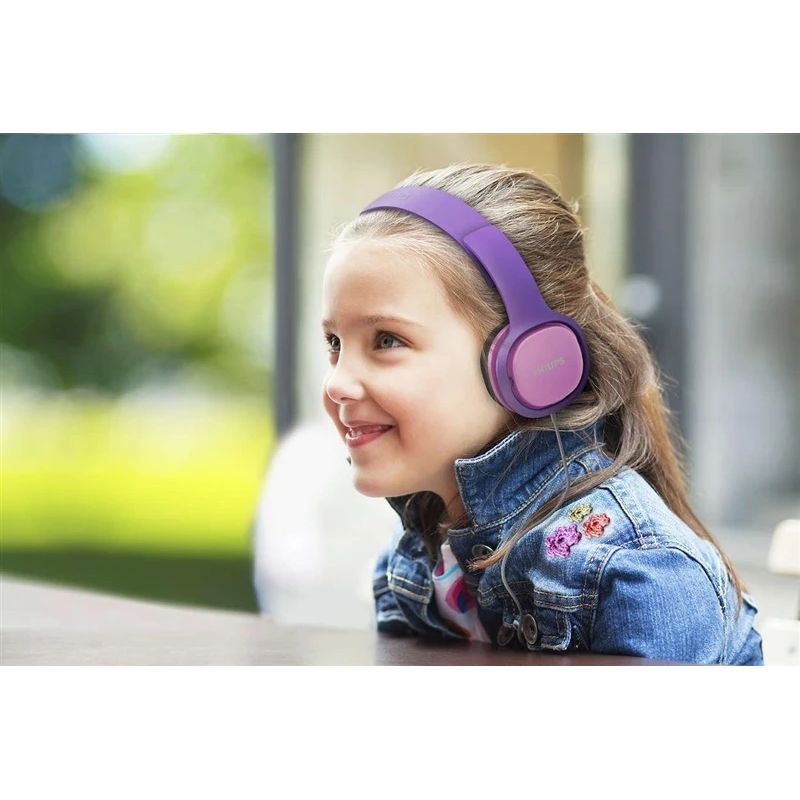 Austiņas kids shk2000pk philips rozā
