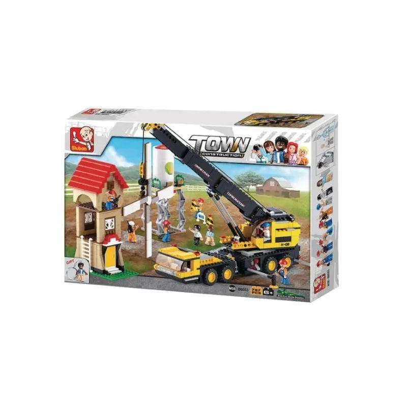 Konstruktors Sluban Town construction M38-B0553, 767 gab.