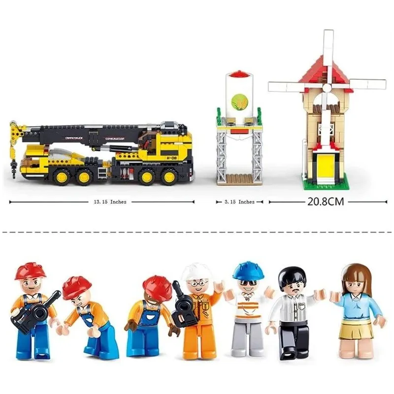 Konstruktors Sluban Town construction M38-B0553, 767 gab.