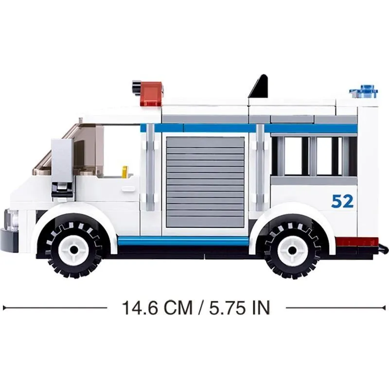 Konstruktors Sluban Police M38-B0652, 117 gab.