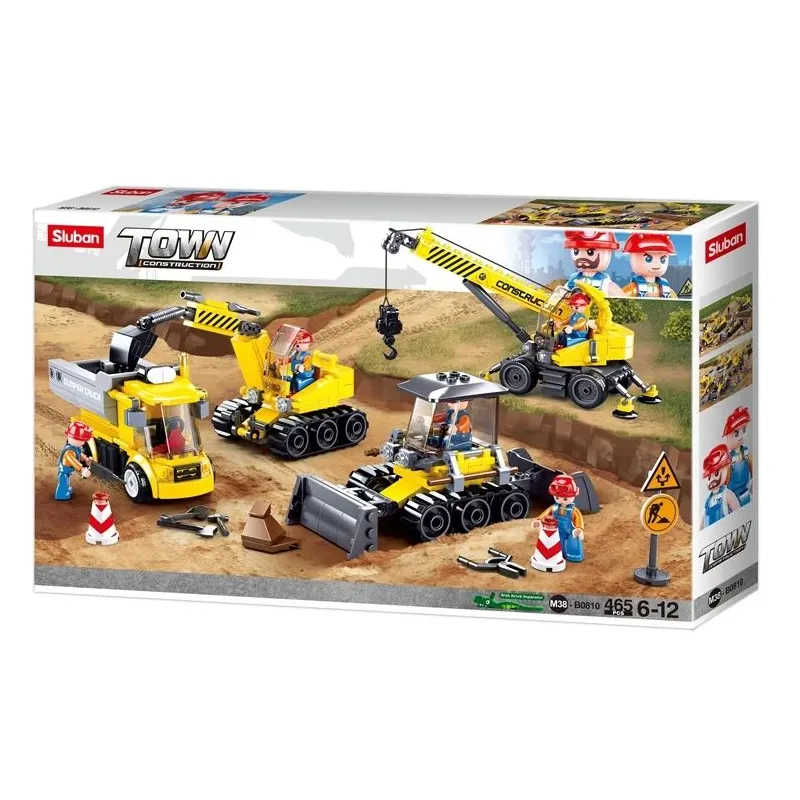 Konstruktors Sluban Construction Set M38-B0810, 465 gab.