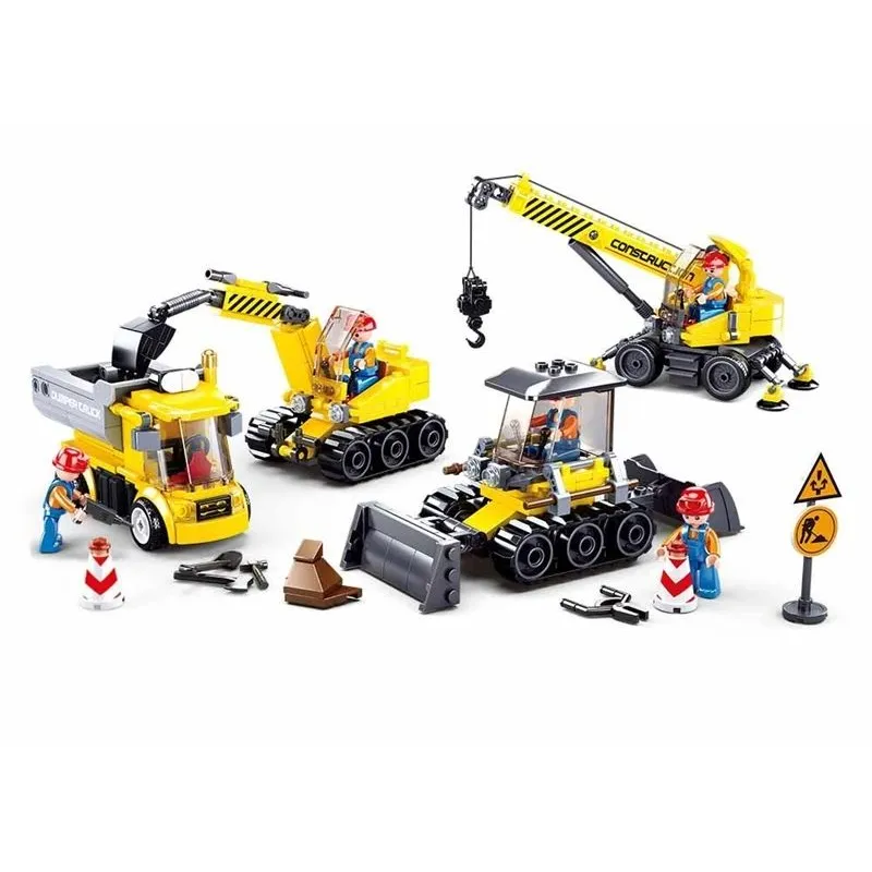 Konstruktors Sluban Construction Set M38-B0810, 465 gab.