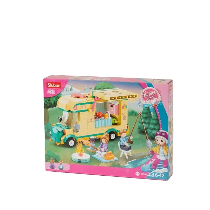 Happy diary caravanning ,314pcs,