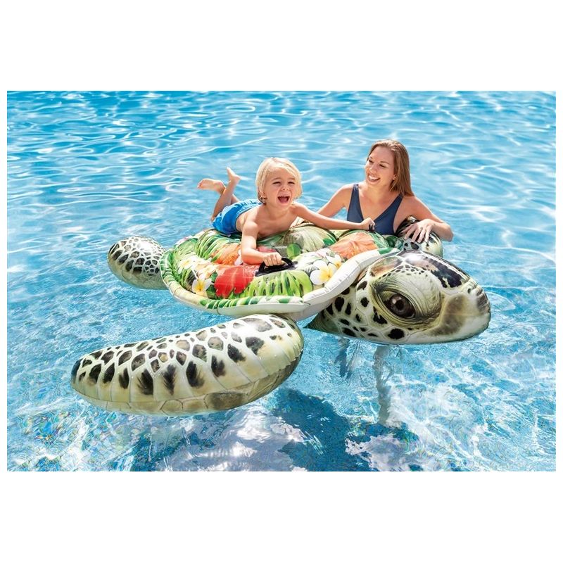 Piepūšamais plosts bruņurupucis INTEX 57555EP. 1910×1700 mm