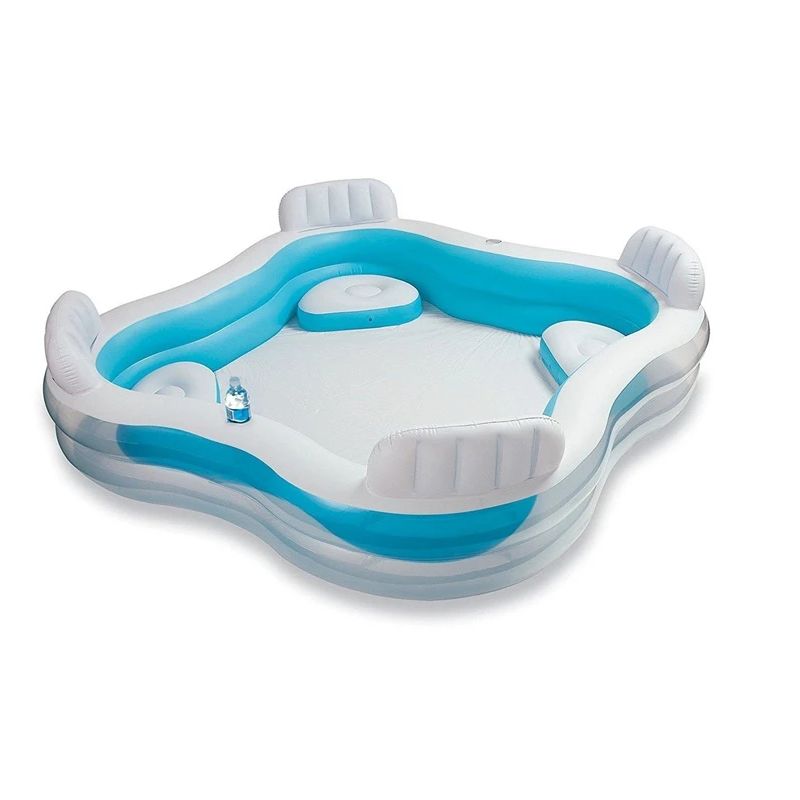 Pripučiamasis baseinas INTEX 56475NP. 229×229×66 cm. 882 l