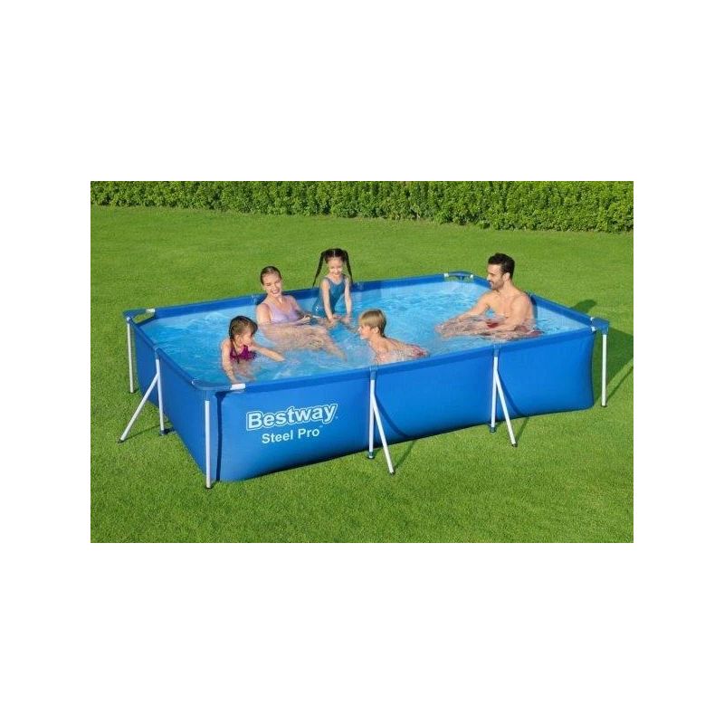 Baseins karkasa Bestway Steel Pro 56411. zila. 3300 l