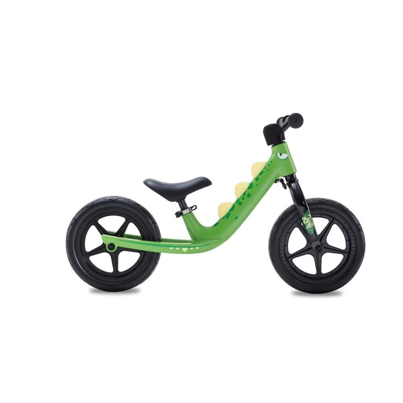 Velosipēds bērnu līdzsvara dino zaļš