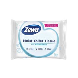 Popier tual zewa pure drėgnas 42 lapel