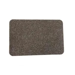 Door mat grass750-143 45x68 burgund