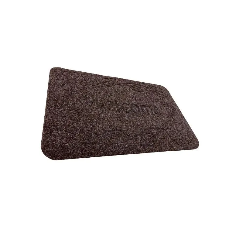 Придверный коврик Okko Grass 750-143, коричневый цв., 45 см x 68 см x 0.6 см