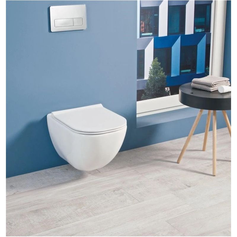 Pakabinamasis unitazas JIKA MIO-N RIMLESS. 360×530 mm