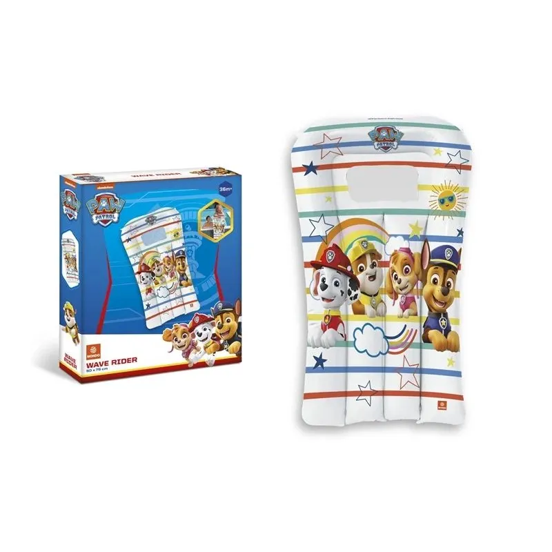 Pripučiamas čiužinys Mondo Paw Patrol. įv. spalvų. 75x50cm