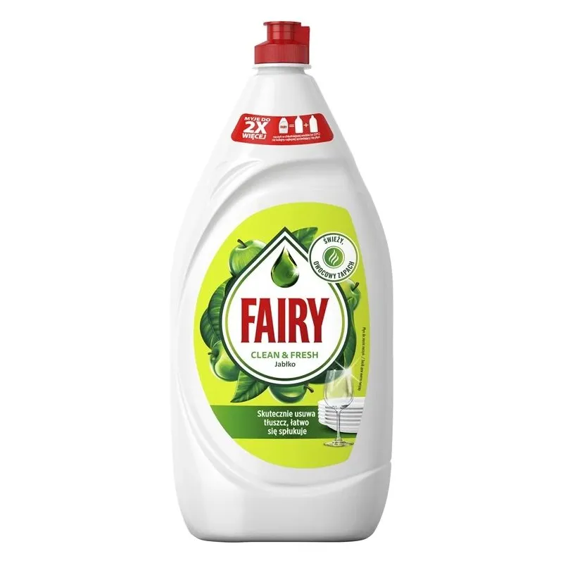 Trauku mazgāšanas līdzeklis Fairy Apple, 1.35 l
