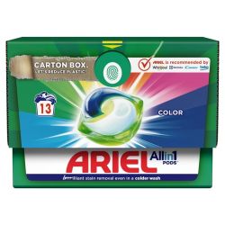 Veļas mazg. kapsulas ariel color 13gab