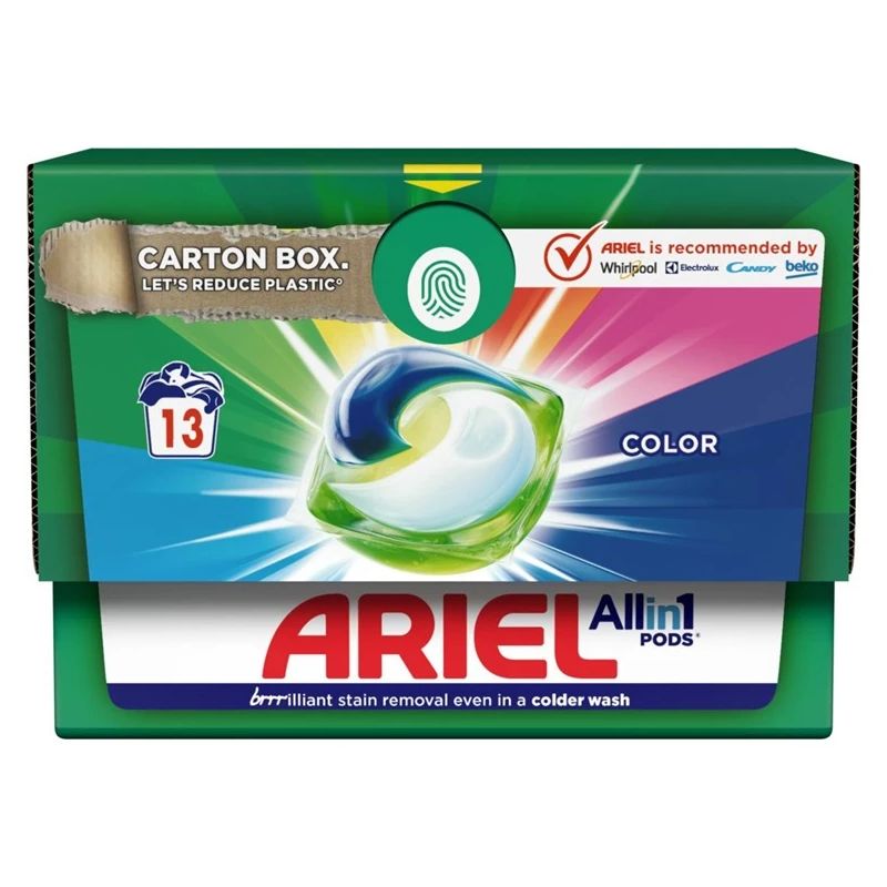 Veļas mazg. kapsulas ariel color 13gab