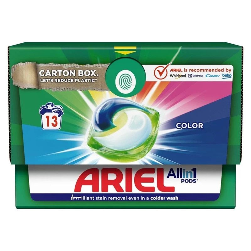 Veļas mazg. kapsulas ariel color 13gab