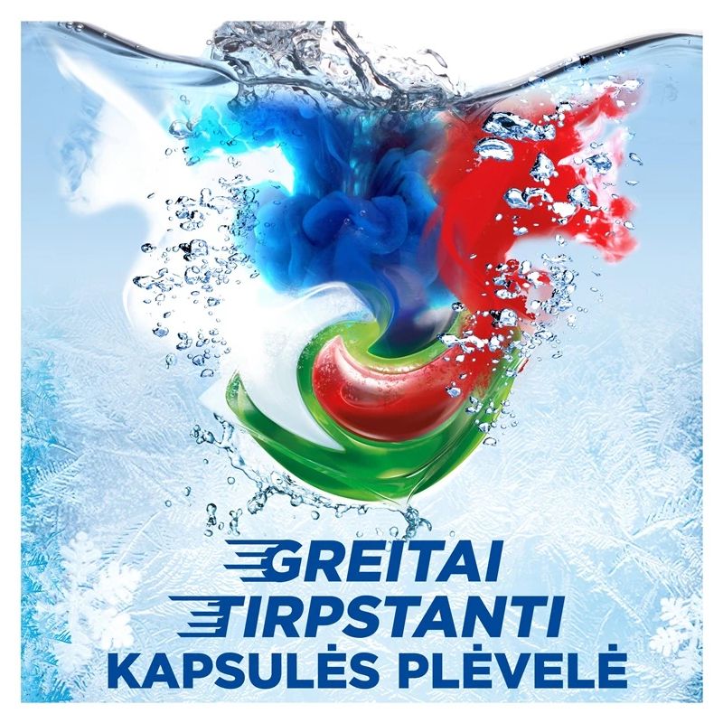 Skalbimo kapsulės Ariel Extra Clean All-in-1. 52 vnt.