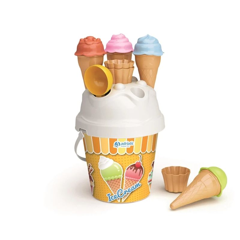 Smilšu rotaļlietu komplekts SALDĒJUMI 1112. 18 cm