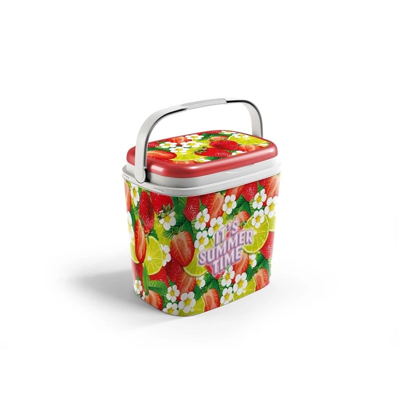 Šaltdėžė Adriatic. raudona-žalia. 27 l