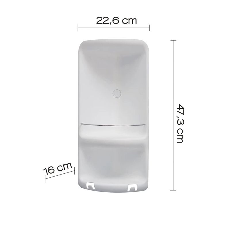 Plaukts vannas stūra 7080 02