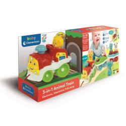 Edukacinis žaislas Clementoni 3 in 1 Animal Train 17848