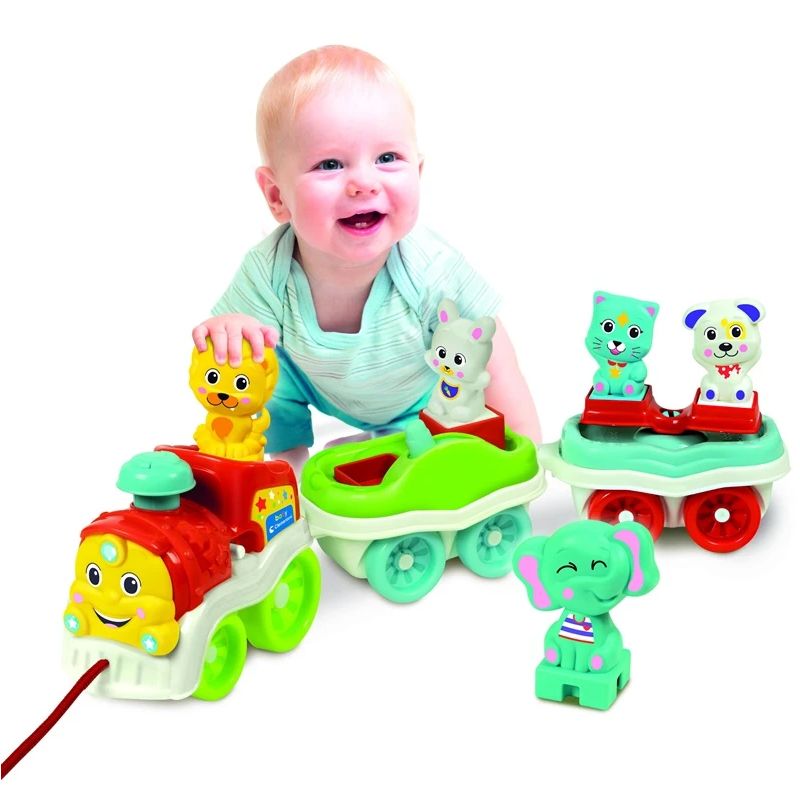 Toy 3in1 animal train clementoni 17848