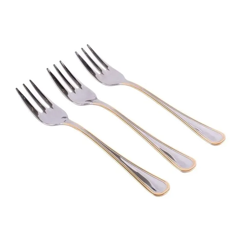 Deserta dakša Eme Galles Gold 180C2GA-OR, nerūsējošais tērauds, zelta-nerūsējošā tērauda, 2 gab.