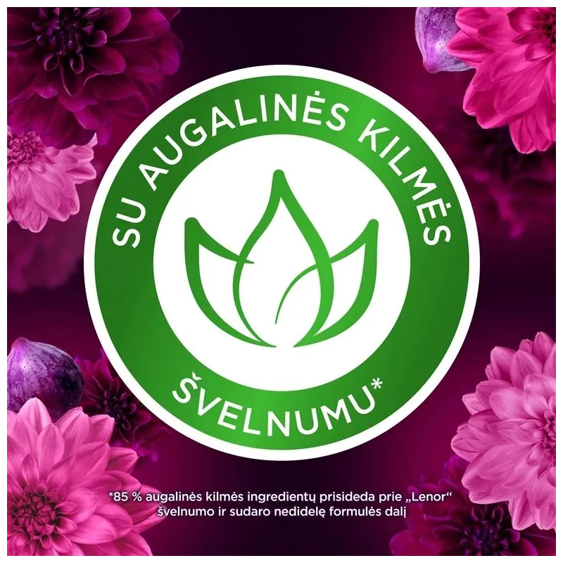 Veļas mīkstinātājs Lenor Figs & Lotus water, šķidrums, 1.2 l