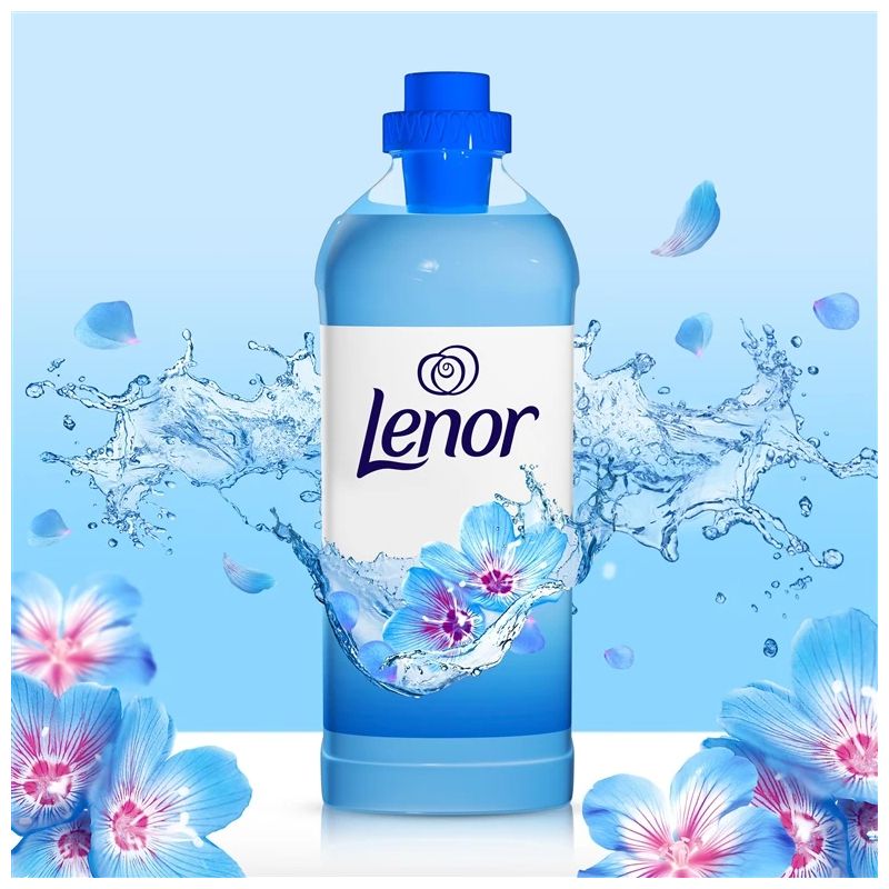 Mīkstinātājs veļas lenor spring 2x1230ml