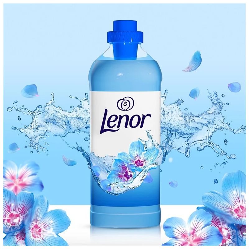 Mīkstinātājs veļas lenor spring 2x1230ml