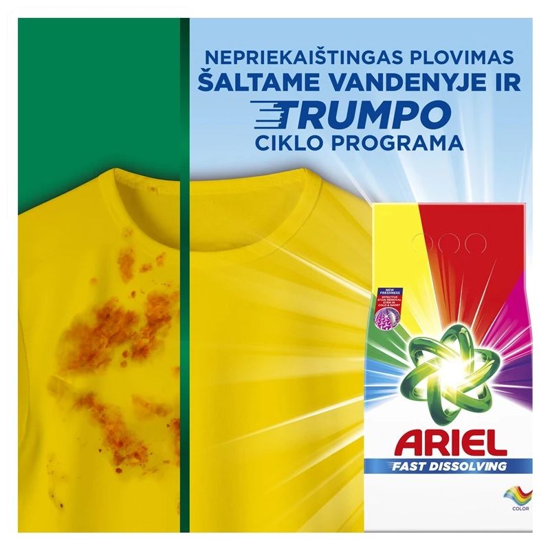 Veļas pulveris Ariel color 36washes. 1.98 kg