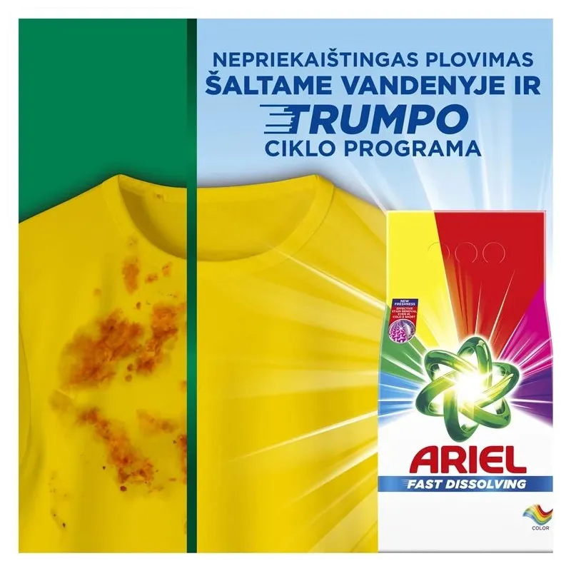Veļas pulveris Ariel color 36washes, 1.98 kg