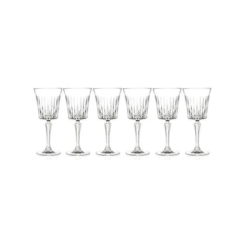 Vīna glāžu komplekts RCR Timeless, stikls, 0.23 l, 6 gab.