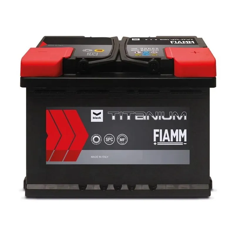 Akumulators Fiamm Black Titanium, 12 V, 55 Ah, 480 A