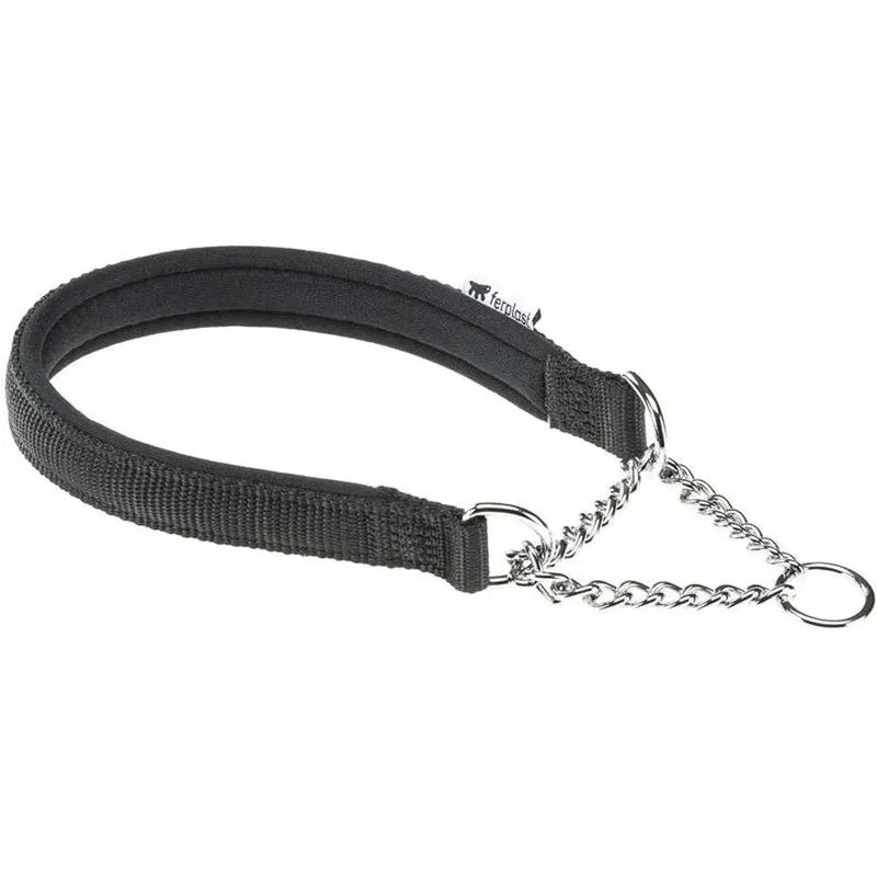 Kaklasiksna suņiem Ferplast Daytona, melna krās., 450 mm x 15 mm