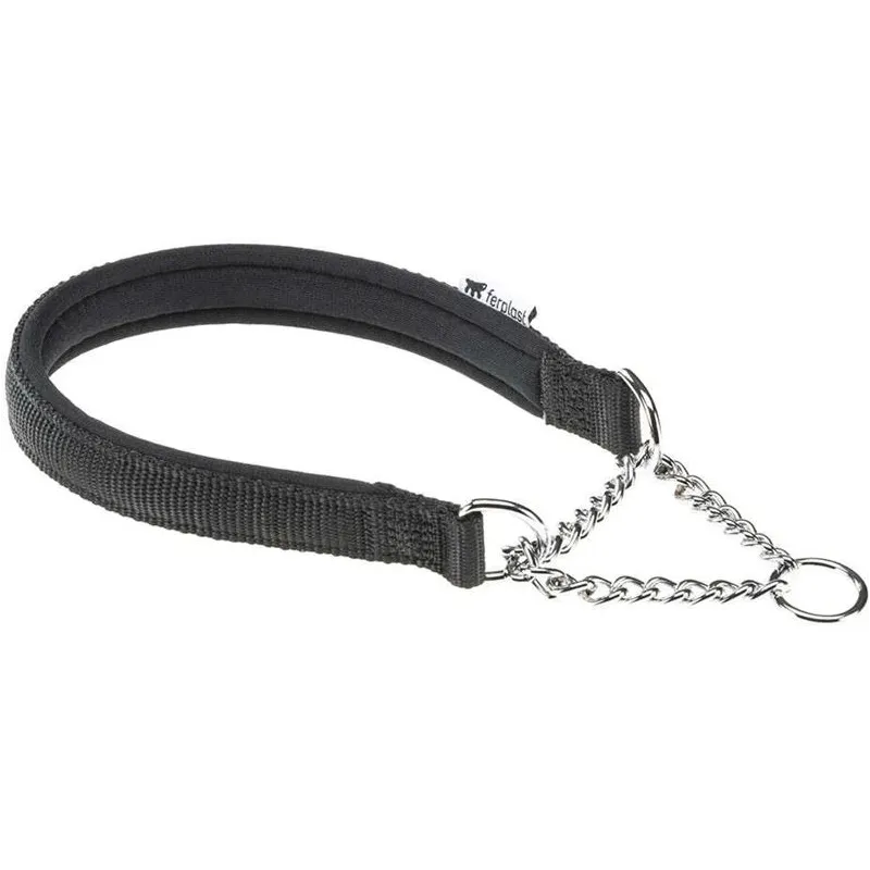 Kaklasiksna suņiem Ferplast Daytona, melna krās., 450 mm x 15 mm