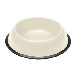 Dubenėlis gyvūnui Ferplast Mira, 0.9 l, 25.5 cm x 25.5 cm x 6.3 cm, balta sp.