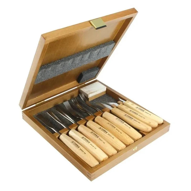 Narex koka izstrādājumu kalšu komplekts, 9 gab.