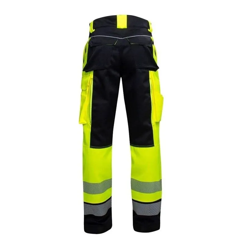 Bikses Ardon Hi-Viz Signal, melna krās.-dzeltena krās., 50 izmērs