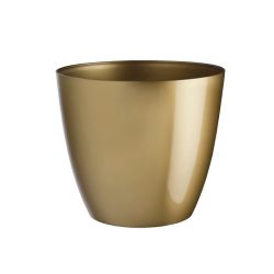 Dekoratīvs zs puķu pods d 15cm zelta