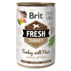 Brit fresh turkey&peas 400g