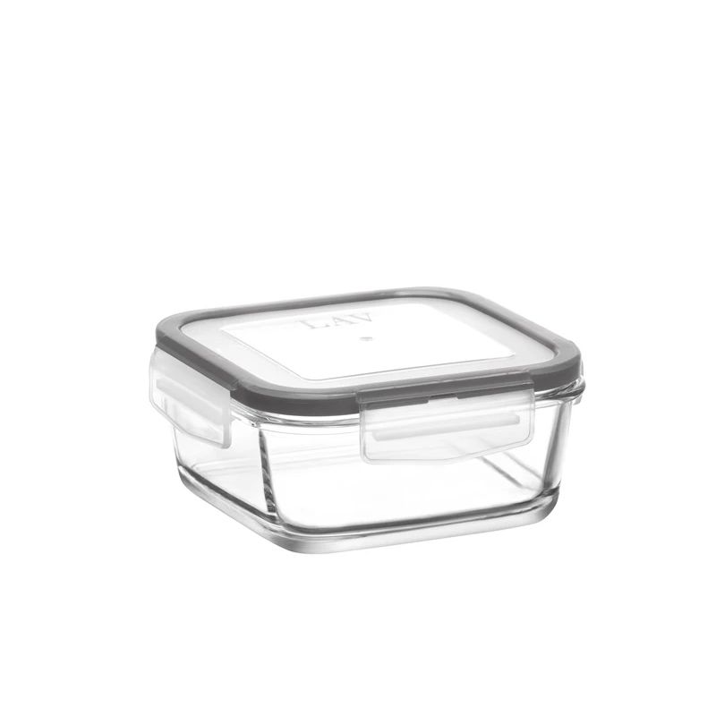 Stikla trauks pārtikai ar vāku 0 72l lav