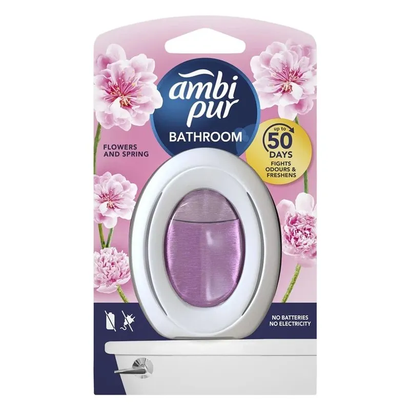 Gaisa atsvaidzinātājs Ambi Pur Bathroom Flowers, 0.075 l