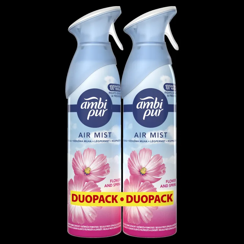 Gaisa atsvaidzinātājs Ambi Pur Flower & Spring, 2 x 185 ml, 0.185 l
